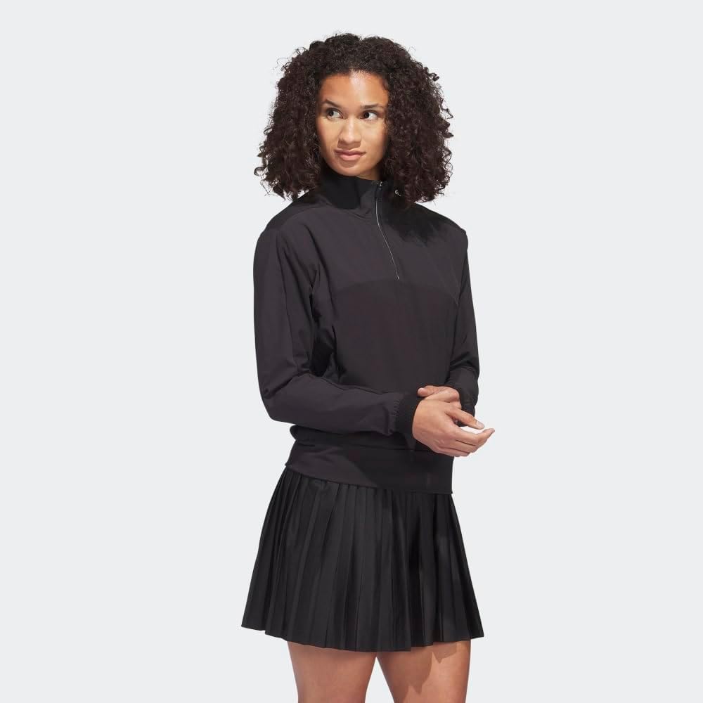 adidas Women's Ultimate365 Tour Quarter Zip Golf Pullover