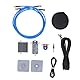 9‑12V Aktive Schleifenantenne Kleiner Schleife 50K -500MHz 17 DB Vollband Active Loop Wideband Empfang Antenne