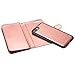 iPhone 8 Plus Case,iPhone 7 Plus Case, Pandawell PU Leather 9 Card Slot Wallet Folio Case with Detachable Magnetic Hard Case for Apple iPhone 8 Plus/iPhone 7 Plus - Rose Gold