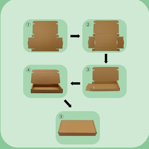 Mini cajas de correo para evitar daños en envíos pequeños 6