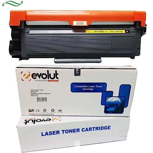 kit 2 Unidades Toner para Impressora Brother TN660 (2370) 2.6K