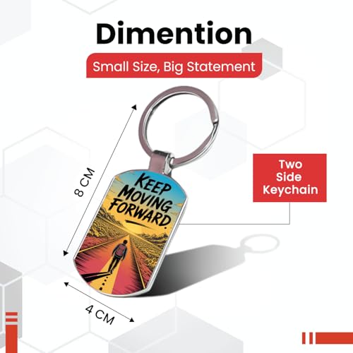 Image of Premium Printed Metal Keychain for Men & Women | High-Definition Artwork Print | Durable Key Ring for Car, Bike, Home & Office Keys | Stylish Decorative Key Holder Gift