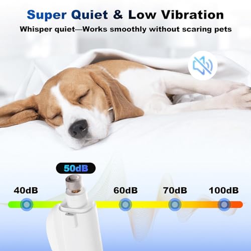 Cortadora de uñas para perros eléctrica y recargable para mascotas 5