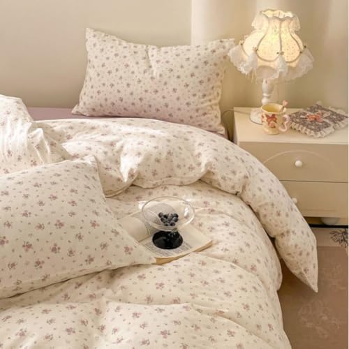 Drap housse élastique stable et housse couette coton pur MZP - 5