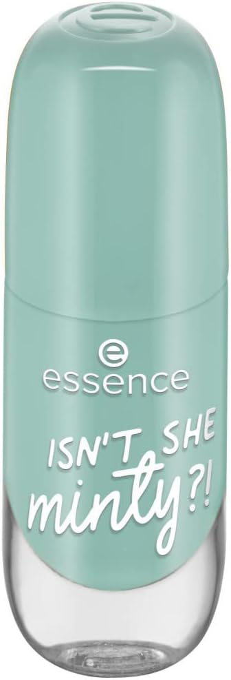 Essence gel nagellak, nr. 40 ISN’T SHE minty?!, groen, expresresultaat, langdurig, kleurintensief, gelig, glanzend, zonder aceton, veganistisch, vrij van microplastic deeltjes (8 ml)