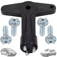 Diebstahlsichere Radmuttern mit Sicherheitschlüssel - Kompatibel mit Renault Clio, Espace, Kangoo, Megane & Opel - Ersatzteilnummer 7700422600