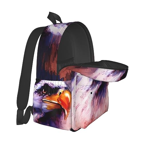Sac à dos imperméable aigle grand format et léger pour l'école - 5