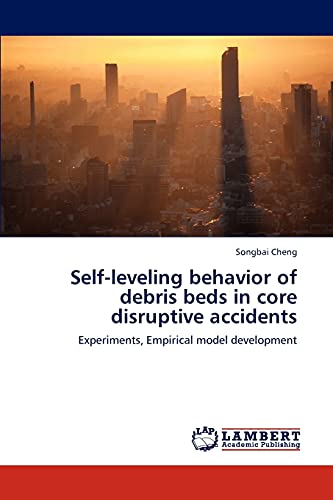 Self-leveling behavior of debris beds in core disruptive accidents: Experiments, Empirical model development