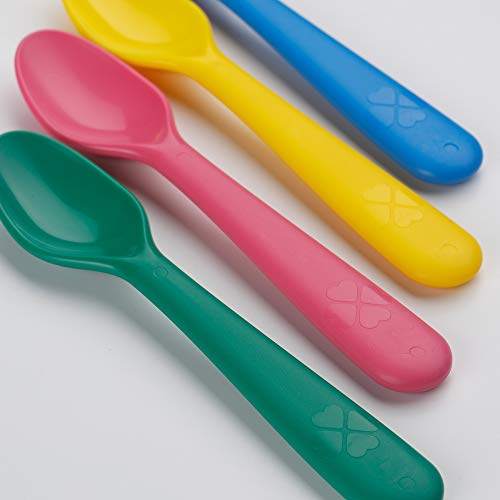 Image of ikea kalas spoon, mixed colours- Multi color