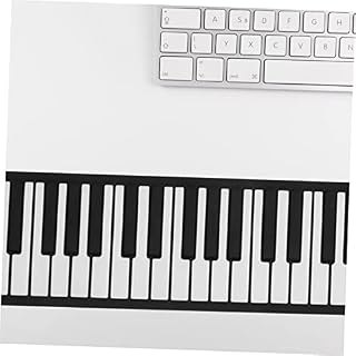 88 Rouleau De Piano Plier Le Piano Clavier De Piano Électrique Piano Pliant Piano Souple Clavier Pliant Piano à Clavier Doux Clavier Pour Les Enfants Black Gel De Silice TOYANDONA - Les Beatles, Paul McCartney, John Lennon, RIngo Starr, George Harrison 88 Rouleau De Piano Plier Le Piano Clavier De Piano Électrique Piano Pliant Piano Souple Clavier Pliant Piano à Clavier Doux Clavier Pour Les Enfants Black Gel De Silice TOYANDONA – Image 2