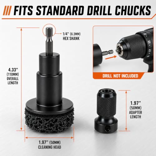 TechTrek Automotive Wheel Hub Cleaning Kit