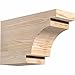 Ekena Millwork RFT06X10X16MED00SDF Mediterranean Smooth Rustic Wood Rafter Tails
