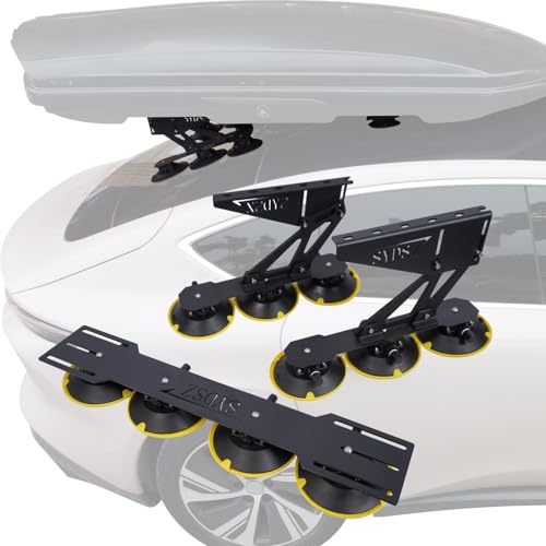 How to Find The Best Tesla Model Y Roof Racks? SYDSZ Suction Cup Roof Racks Used for Sports Cars, Sedans, Hatchback Cars for Cars Without Rails...