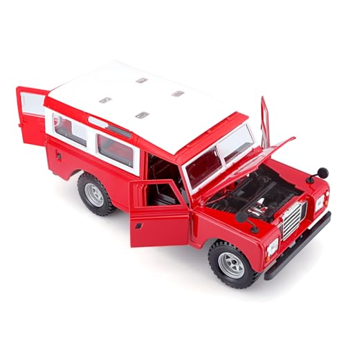 Bburago Land Rover Azul 1:25 Escala miniatura 2