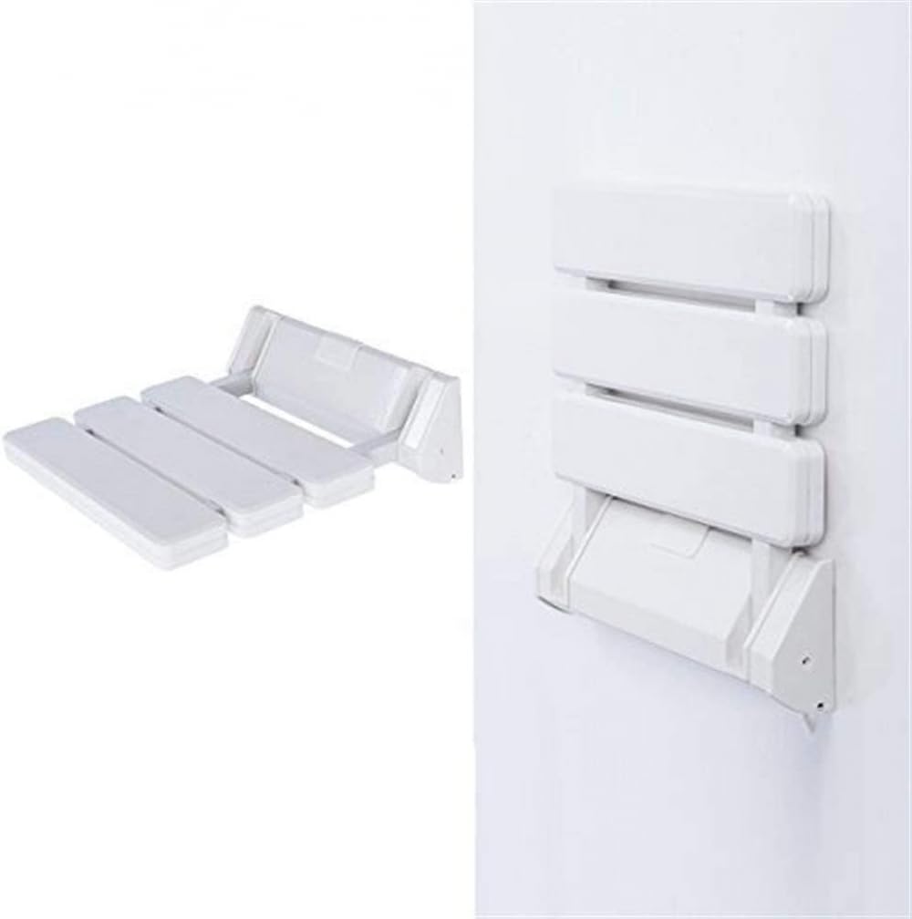 Silla de ducha para ancianos, asiento de baño plegable, taburete de baño montado en la pared, adecuado para baño, porche