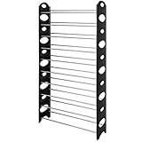Best Choice Products® 50 Pair Free Standing 10 Tier Shoe Tower Rack Organizer Space Saving Shoe Rack