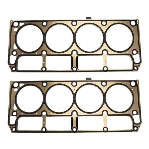 Image of KAC MLS Head Gasket Set Replacement for 2005-2013 Sierra Silverado 1500,07-14 Tahoe /Suburban 1500,08-17 Express 2500,07-14 Yukon,07-13 Avalanche Engine Cylinder Head Gasket 12589226 12498544 12565390