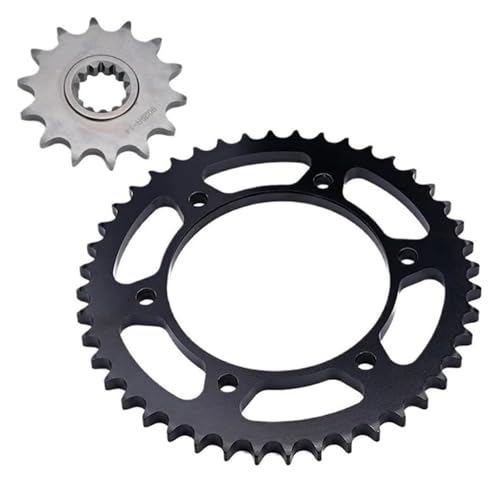 Pignon 14 dents anti-vibration couronne 44 dents 525 pour réparer Leoncino 500