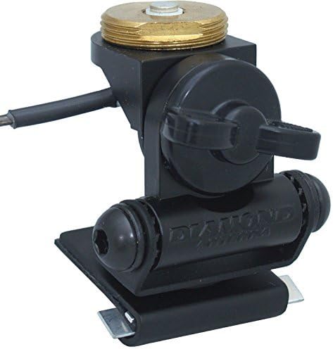 Diamond Antenna K412SNMO K412 Series Trunk and Hatchback Mount Heavy Duty Adjustable Mobile Radio Antenna Mount with NMO Base for Sedan Hatchback and Compact Vehicles