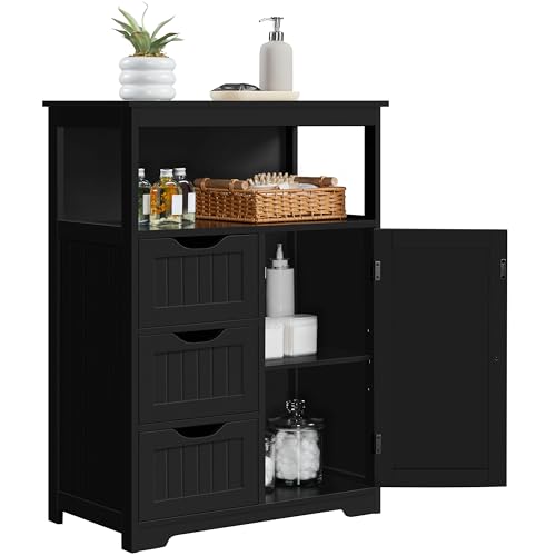 Yaheetech Bathroom Storage Cabinet with Drawers