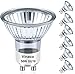 Vinaco GU10 Bulb, 6 Pack Halogen 120V 50W, Dimmable, MR16 GU10 Light Bulb with Long Lasting Lifespan, gu10+c for Track&Recessed Lighting, Gu10 Base Bulb, 50W MR16/FL/GU10, Warm White