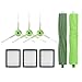 8 Stück Ersatz für iRobot Roomba Ersatzkit Zubehör für iRobot Roomba i7 i7+/i7 Plus E5 E6 E7 Vacuum Cleaner Filter Ersatzteil Seitenbürste Filter Borstenbürste