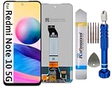 It'Go Display per Xiaomi Redmi Note 10 5G schermo LCD di ricambio touch screen con strumento nero di alta qualità