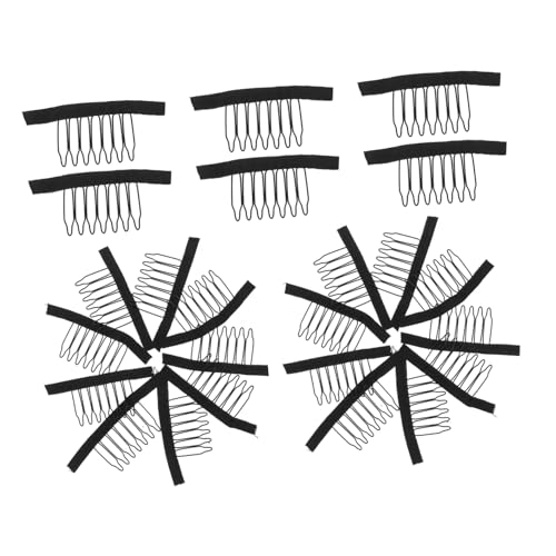 BAZEITFLOW 24���莕�E�B�b�O�R�[���w�A�N���b�v �y�ʑϋv���^���� �w�A�G�N�X�e���V�����ƃE�B�b�O�p�Œ�N���b�v �L���b�v�p ���F�ʋC���f