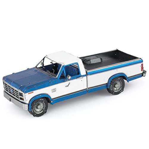 Metal Earth 1982 Ford F-150 Truck 3D Metal Model Kit Fascinations by Metal Earth - Image 4