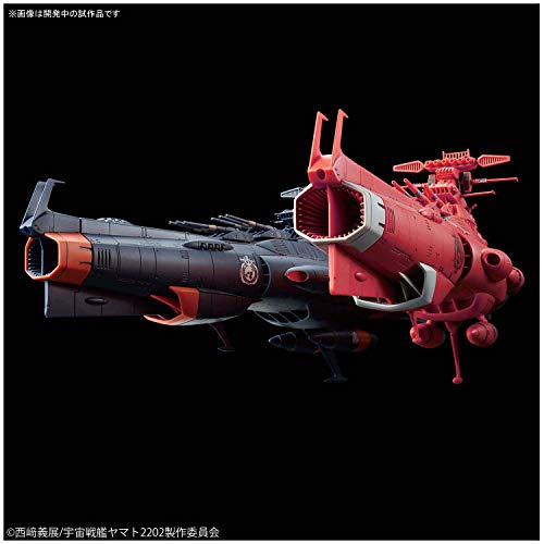11000 Earth Federation Main Battleship Dreadnought Class Absolute Defense Line Of Mars Set Plastic Model Space Battleship Yamato 2202: Warriors Of Love - vue 3