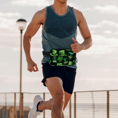 Riñonera para correr y ciclismo con correa ajustable de gran capacidad 6
