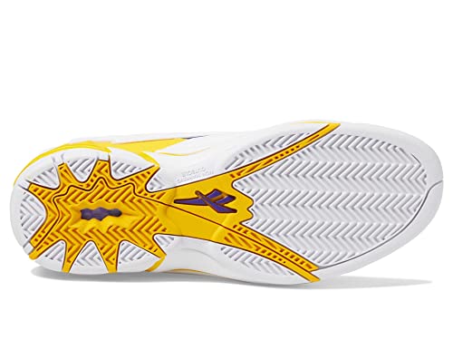 Reebok The Blast White/Always Yellow/Bold Purple Men's 10, Women's 11.5 Medium3