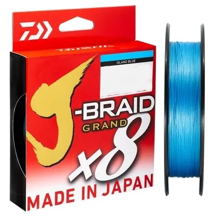 SEA DREAM - TRECCIATO J-BRAID GRAND X8 270 MT ISLAND BLUE