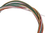 Colorful Classical Guitar Strings 3 full sets Clear Nylon for E-1st B-2nd G-3rd and Nylon Core Colorful Coated Copper Alloy Wound for D-4th A-5th E-6th