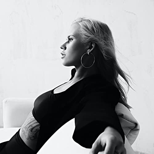 TIZU Big Hoop Earrings for Women Stainless Steel Hypoallergenic 14K Gold/Rose Gold/Black/Silver Hoop Earrings, 40mm/50mm/60mm/70mm Hoops Earrings Birthday Mothers Day Jewelry Gifts Women3