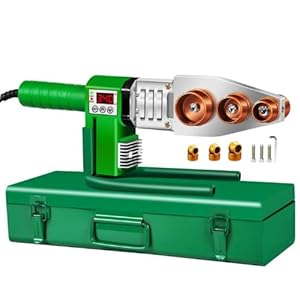 HENGJINGTR MÃ¡quina de Soldadura PPR con Pantalla Digital de 20-32 mm, 800 W, 220 V, Herramientas para soldar Tubos de plÃ¡stico PPR, PB y PE.