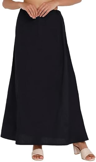 Naidu Hall Saree Petticoat for Women Cotton Blended, Petticoat, Skirts for Women, Shape Wear Dress Saree 7 Part Petticoat ...