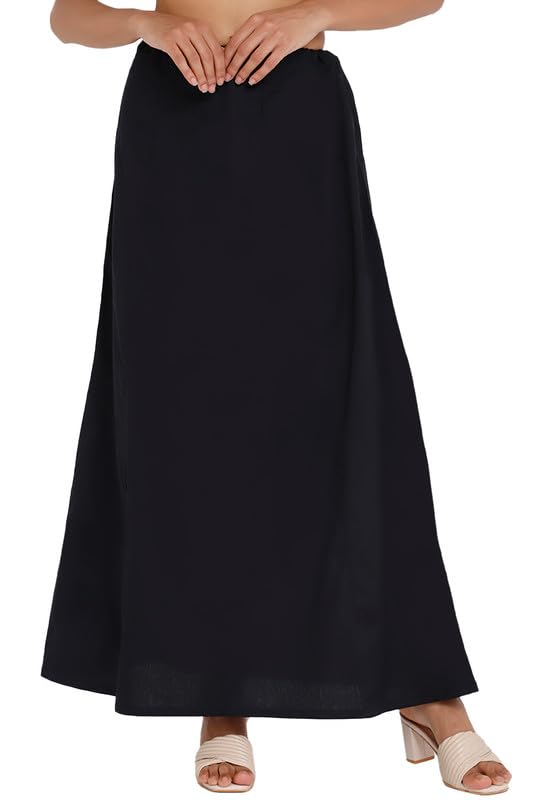naidu hall Saree Petticoat for Women Cotton Blended, Petticoat, Skirts for Women, Shape Wear Dress Saree 6 Part Petticoat Length- 40-picture-10