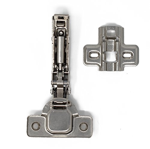 Mpj Soft Close Cabinet Hinges Full Half Inset Overlay Face Frame Frameless 5/8", 1/2", 1/4", Inset. Face-Frame Frameless (2, 1/2" Full Overlay Frameless) #TOP1