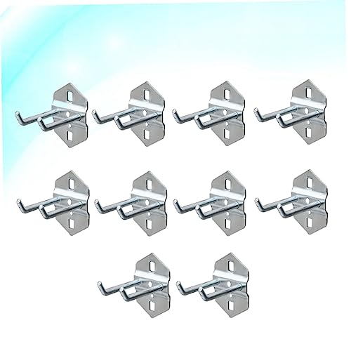 Crochets multifonctions en acier 50mm pour rangement d'outils lot de 10