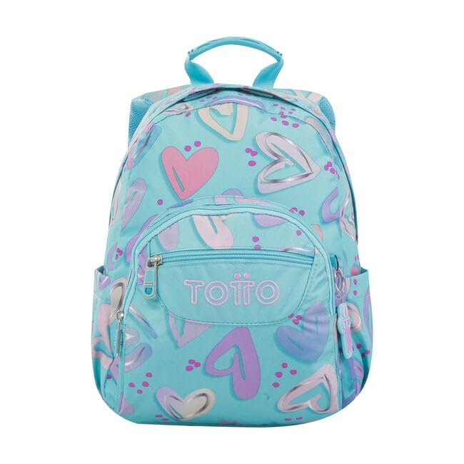 TOTTO MA04ECO003-2310J-6JT, Mochila Unisex niños, Multicolor (Multicolor), Única