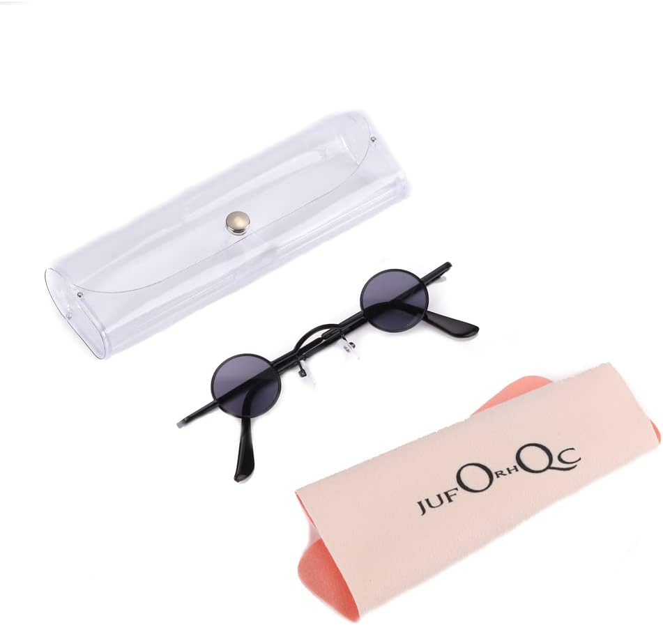 Retro Glasses Out-of-The-Ordinary Sunglasses with Extremely Small Lenses Unisex - Image 6