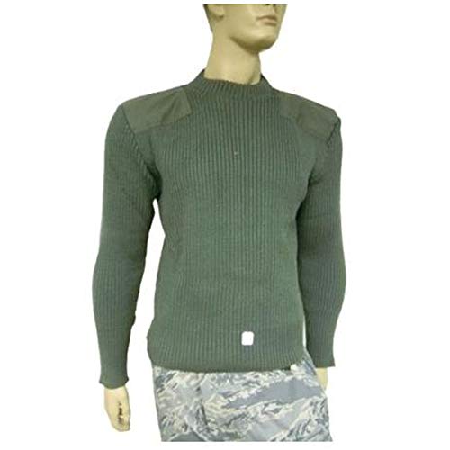 US Army Genuine GI Men’s Crew-Neck Sweater 100% Acrylic Olive Drab2
