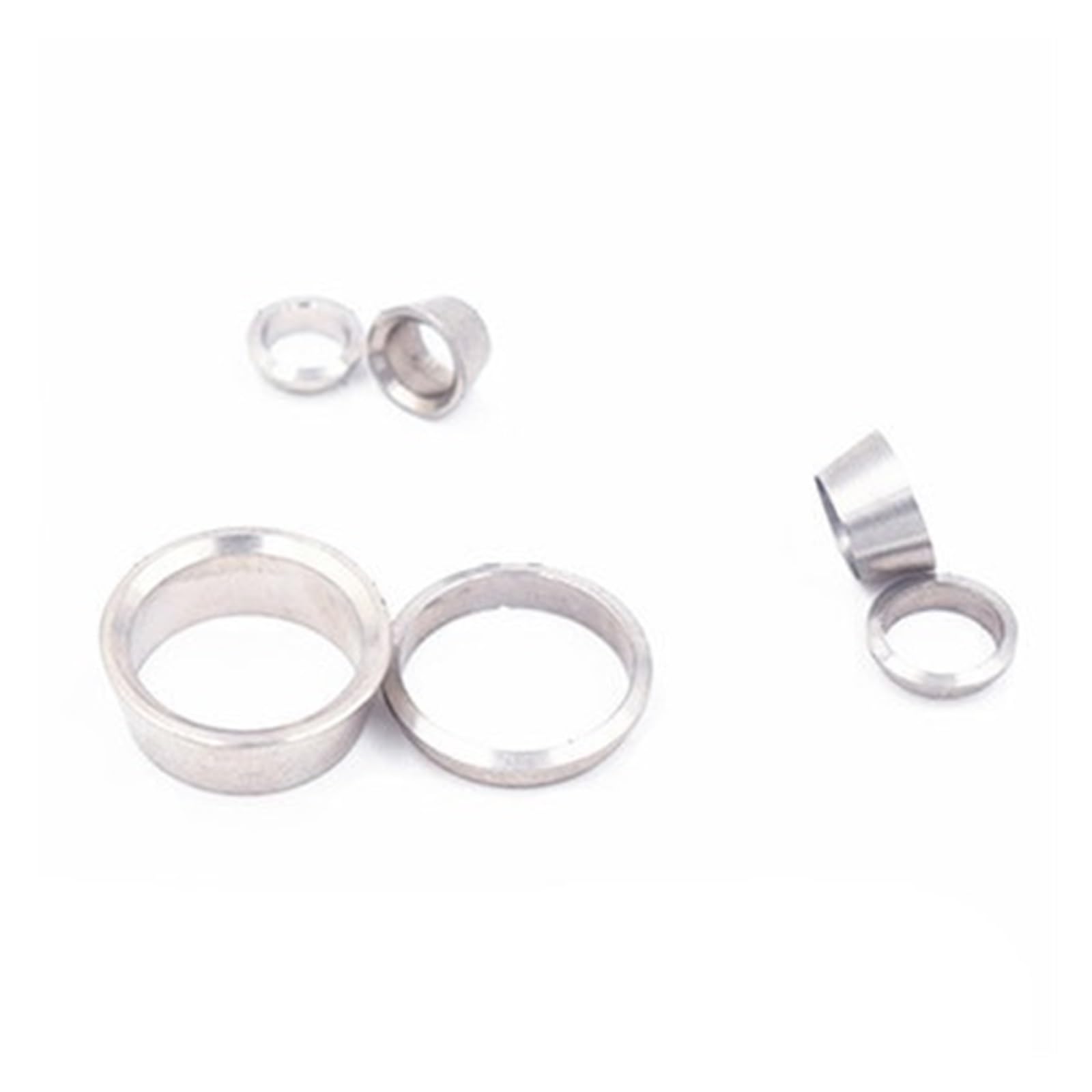 Yakufast Ferrule Ss 304 Stainless Steel Double Compression Connector 6Mm 8Mm 10Mm 12Mm 14Mm 16Mm Tube Parts Double Nut(,3Mm Od Tube)