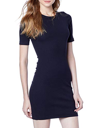 VESTIDO CURTO CANELADO