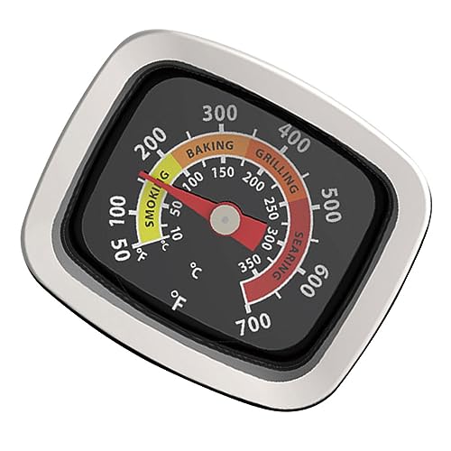 Cabilock Oven Thermometer Temperature Measuring Tool for Baking Grilling Cooking Easy to Read Dial Gauge for Ovens BBQ Kitchen Essential