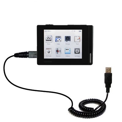 Usb Hotsync Unique Gomadic Coiled USB Charge and Data Sync cable compatible with ...