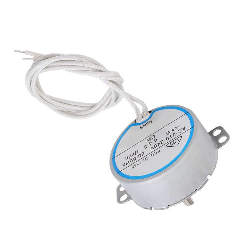 Micro Moteur Moteur Synchrone électrique Flexible CW Non Directionnel AC220-240V 2 Moteur A Construire