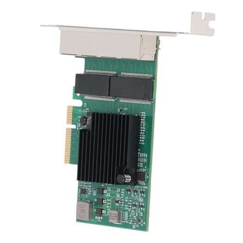 Tarjeta de red Gigabit PCIe X4 con 4 puertos, adaptador Ethernet de alta velocidad para servidor, escritorio y estación de trabajo miniatura 7