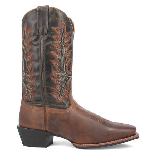 Laredo Rust Kent 12 inch Men's Leather Cowboy Square Toe Western Boots 68370